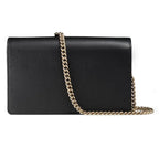 Gucci Soho Wallet on Chain Black Leather Cross Body Bag 598211