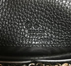 Gucci Soho Wallet on Chain Black Leather Cross Body Bag 598211