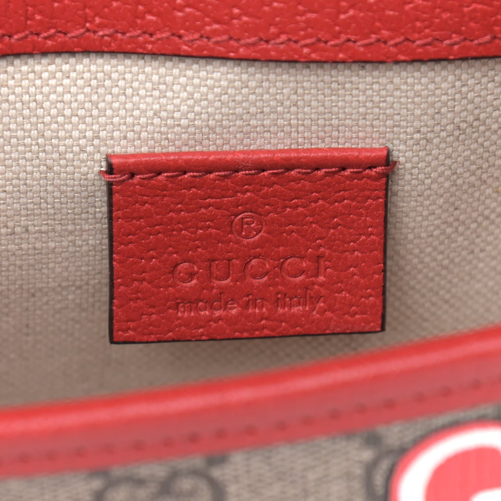 Gucci Supreme Canvas GG Apple Print Belt Bag 625233