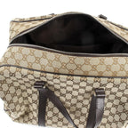 Gucci Unisex Classic Luggage Original GG Canvas Carry On Duffle Travel Bag 449167