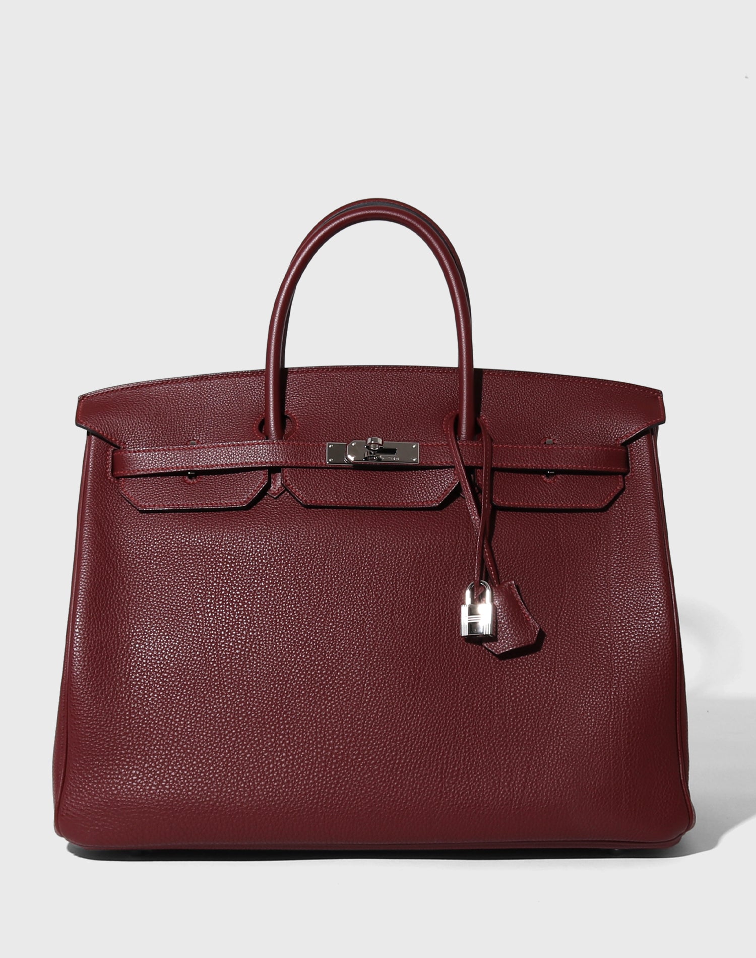 Herm√®s Birkin 35 Lorem ipsum Palladium Hardware