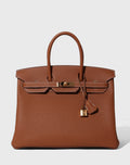 Pre-owned Herm√®s Birkin 25 Rose Azalee Swift Gold Hardware