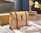 YSL woman shoulder handbag