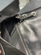 YSL Niki Medium  In Quilted Suede And Smooth Leather Bag