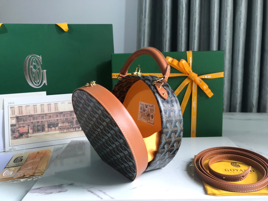Goyard The Alto Hatbox Trunk Bag