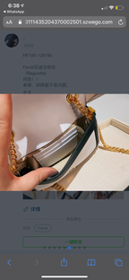 New woman Fendi handbag
