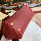 Dolce and Gabbana Medium Sicily Bag In Aria Matelasse  Calfskin
