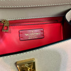 Valentino Garavani Small Vsling Grainy Calfskin Bag