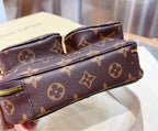 Everyday LV leather shoulder handbag