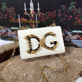 Dolce and Gabbana DG Girls Phone Bag In Smooth Calfskin