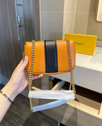 Leather Fendi shoulder Handbag