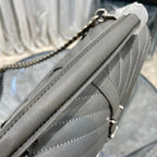 YSL College Medium Quilted leather Bag