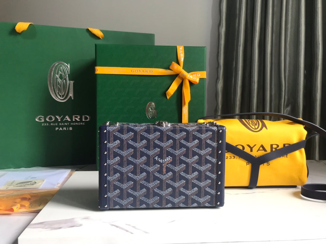 Goyard Minaudiere Trunk Bag
