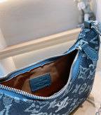 Brand new LV woman denim material handbag