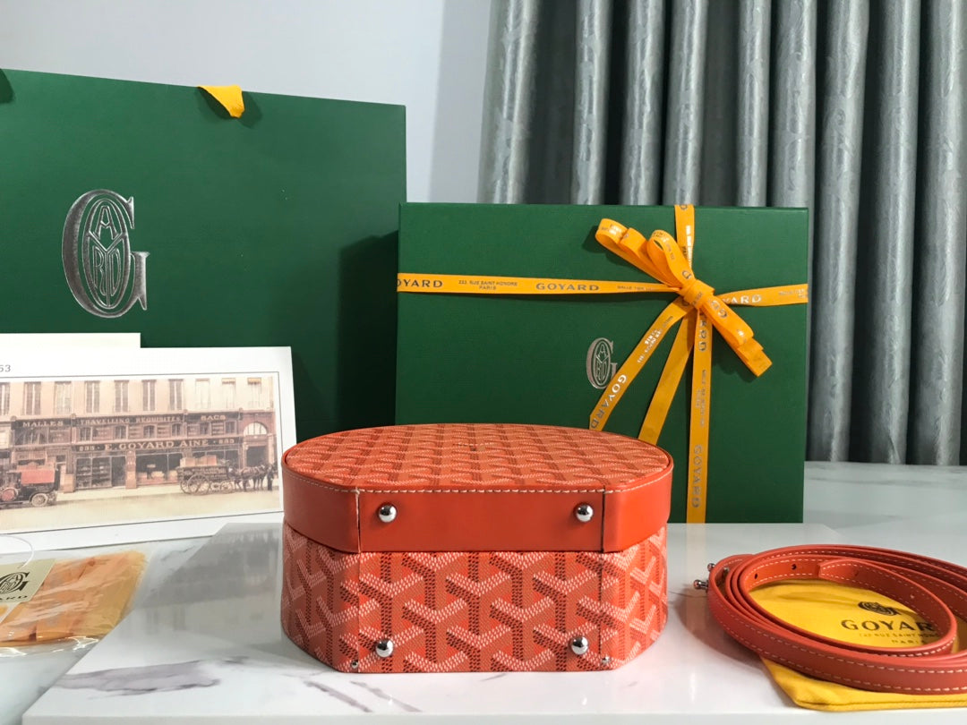 Goyard The Alto Hatbox Trunk Bag