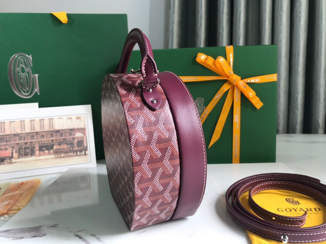Goyard The Alto Hatbox Trunk Bag