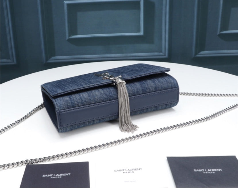 New YSL woman shoulder handbag
