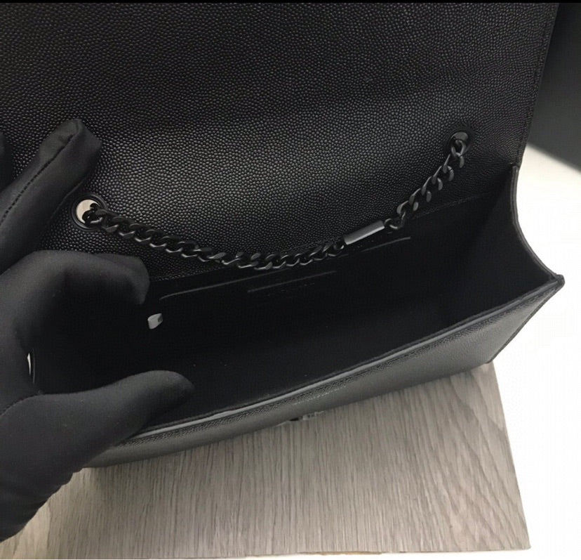 SALE 🚨 All black YSL woman shoulder handbag