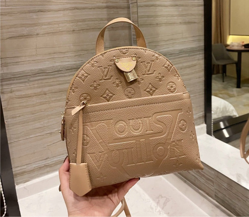 Leather Louis V back packs