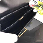 Prada Leather Cahier Bag