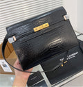 Saint Laurent black leather woman handbag
