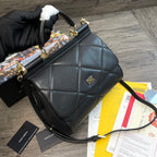 Dolce and Gabbana Medium Sicily Bag In Aria Matelasse  Calfskin