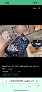 New woman LV handbag 2 sizes