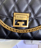 Givenchy GV3 Medium Bag In Diamond Quilted Leather