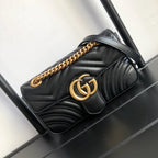 Gucci Marmont Small Matelassé Shoulder Bag