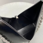 Givenhy Small Cut Out Bag In Box Leather With Chain