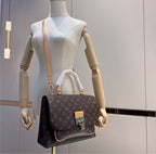 LV leather woman shoulder bag