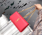 Red Leather YSL ladies Handbag