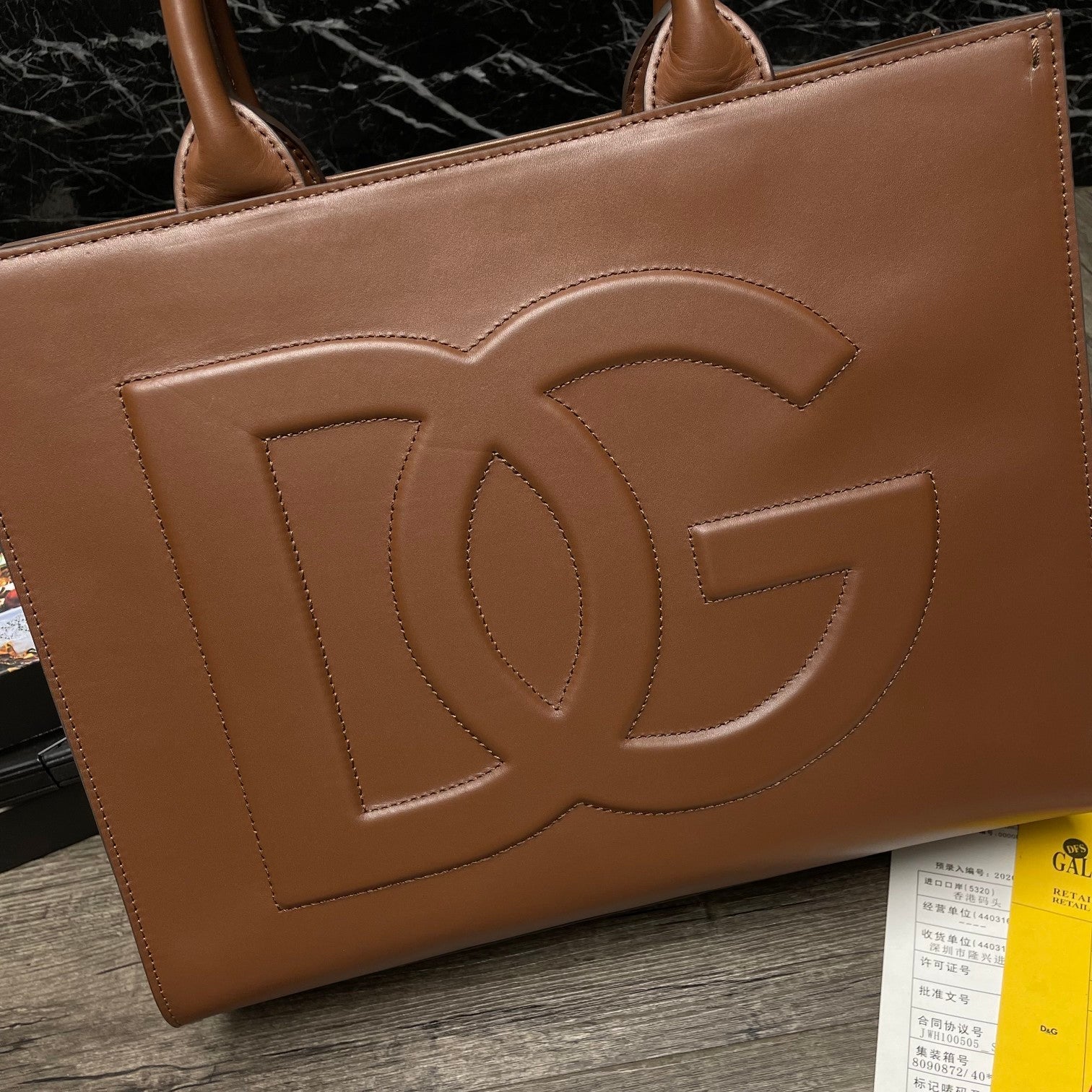 Dolce and Gabbana Small DG Daily Shopper Bag