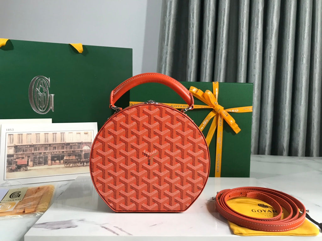 Goyard The Alto Hatbox Trunk Bag