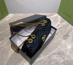 Black Gucci handbag