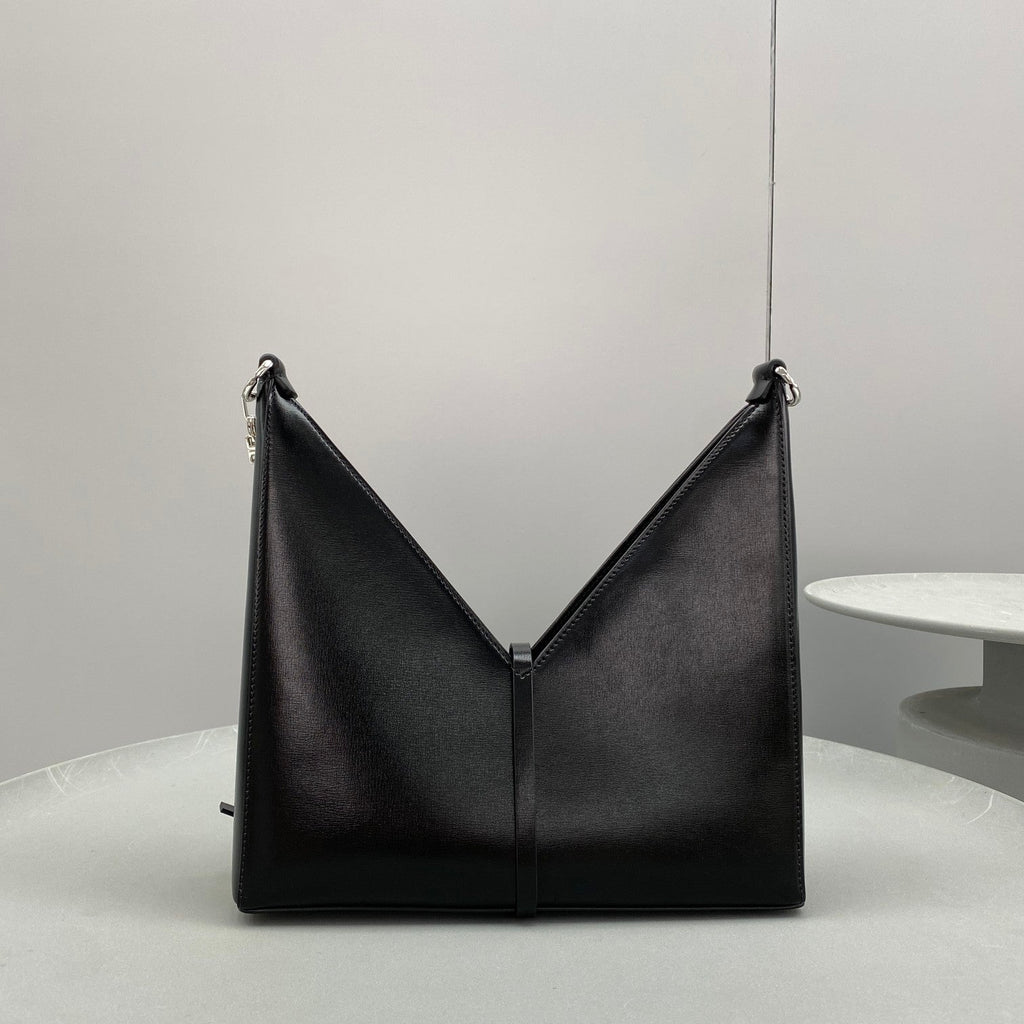 Givenhy Small Cut Out Bag In Box Leather With Chain