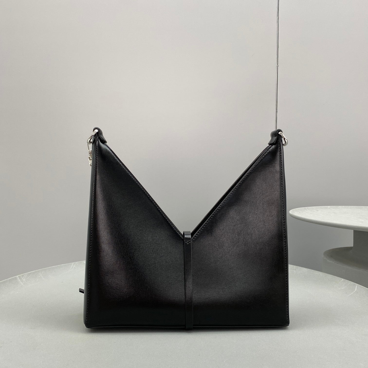 Givenhy Small Cut Out Bag In Box Leather With Chain