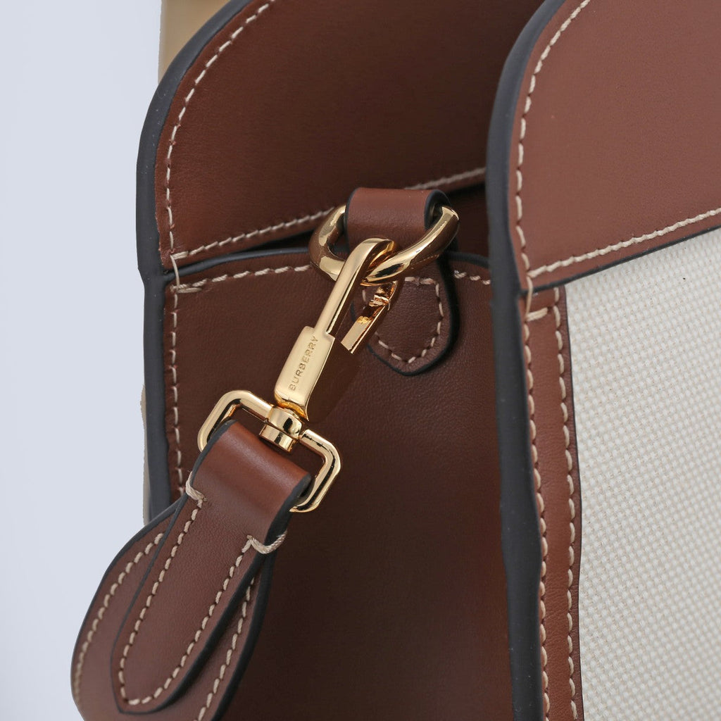 Burberry Leather Medium Pocket Bag
