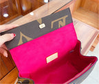 New Leather Brown Louis Vuitton handbag