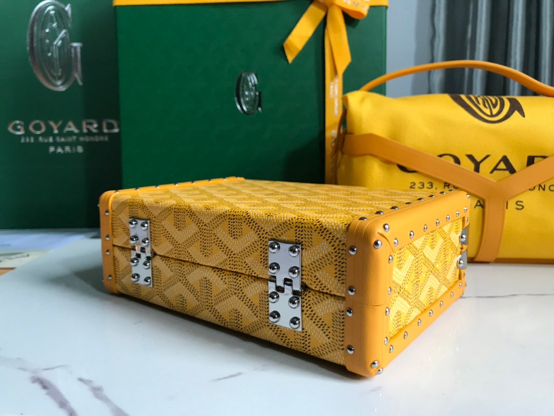 Goyard Minaudiere Trunk Bag