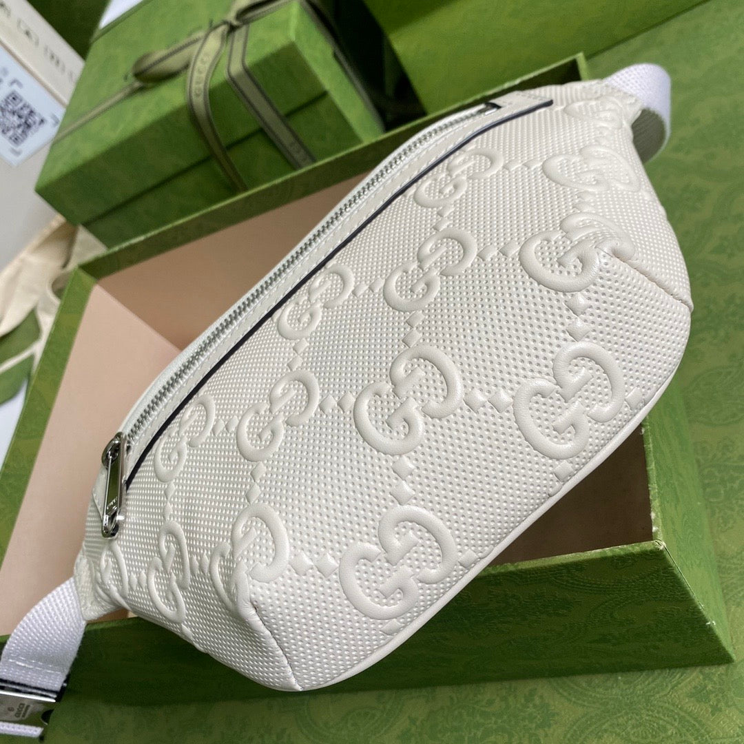 Gucci GG Embossed Belt Bag