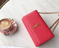 Red Leather YSL ladies Handbag