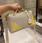 Leather woman Fendi handbag
