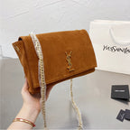 YSL suade woman handbag