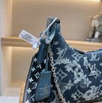 Brand new LV woman denim material handbag