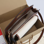 Burberry Leather Medium Pocket Bag