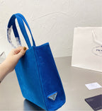 Prada Woman Blue Handbag
