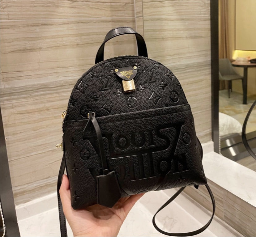 Leather Louis V back packs