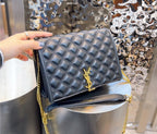 Woman Black YSL handbag