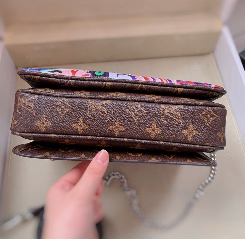 Spring/summer LV crossbody handbag